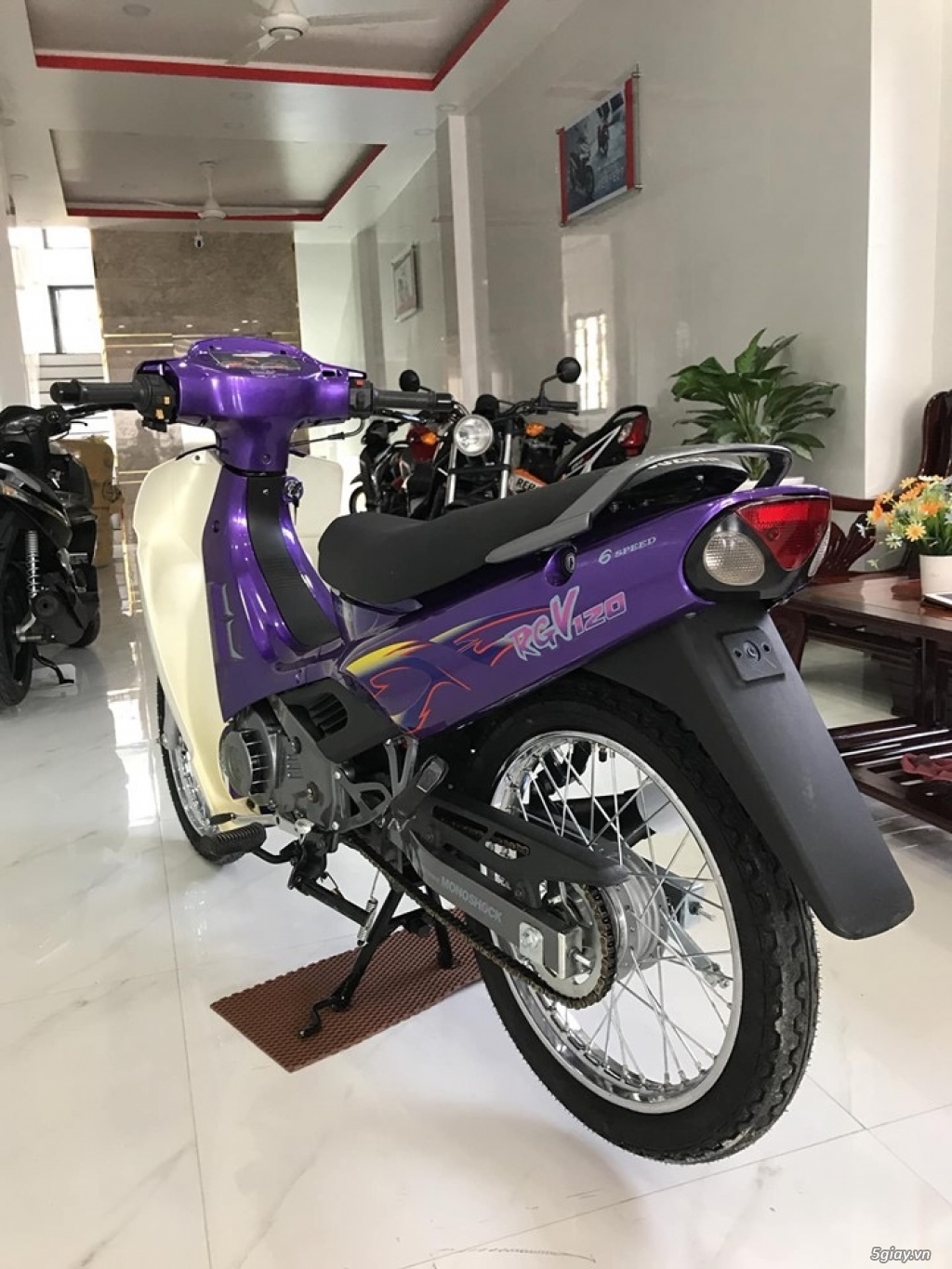 Cần bán xe Xipo RGV 120 màu tím giấy tờ đầy đủ biển Hà Nội  chodocucom
