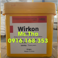 WIRKON Potassium monopersulphate dạng viên sủi diệt khuẩn an toàn hiệu quả