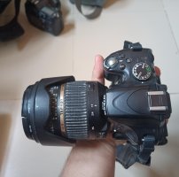Nikon D5100+Tamron AF 17-50mm f/2.8 Di II VC, kèm pin, sạc