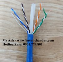 Cáp mạng LAN Hosiwell Cat.6E UTP 4 Pair x 23AWG Horizontal Cable 
