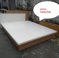Dọn kho bán rẻ giường ngủ kiểu hiện đại 1m6x2m