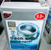 Máy giặt Sanyo 9 kg đời mới.