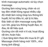 Giường massage Hàn Quốc cần thanh lý, giá rẻ...