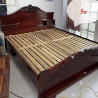 Thanh lý giường ngủ bằng gỗ tự nhiên cao cấp