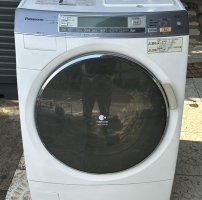 Máy giặt Panasonic NA-VX710SR giặt 9kg sấy khô 6kg, hình thức còn mới đẹp >90% 