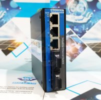 IES2105-3T2F (SSC20KM)-P48: Switch công nghiệp hỗ trợ 5 cổng gồm 3 cổng Ethernet tốc độ 10/100Base-T