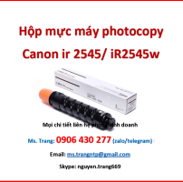 Mực máy photo Canon ir 2545/2545w chính hãng giá rẻ
