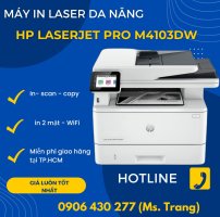 Máy in đa chức năng HP LaserJet Pro MFP M4103fdw giá tốt