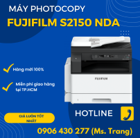 Máy photo FujiFilm 2150nda (in/copy/scan màu) giá rẻ