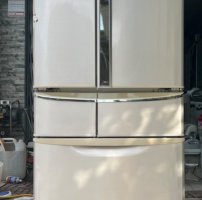 Tủ lạnh nội địa PANASONIC NR-F434T 426l  econavi, màu CHAMPAGNE, làm đá rơi tự động, tiết kiệm điện 