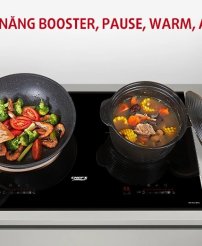 So sánh về chức năng ủ ấm trên bếp từ Chefs