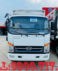 Bán xe tải Veam VT340 thùng kín dài 6m1 động cơ Isuzu giá nhà máy 