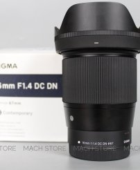 LENS SIGMA 16MM F/1.4 DC DN Contemporary For CANON-M