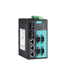NPort S8455I-SS-SC: 4 cổng RS-232/422/485, 3 cổng 10/100M Ethernet, 2 cổng Quang