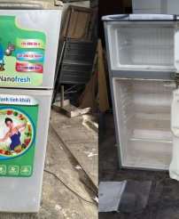Bán rẻ Tủ lạnh Sanyo 2 cửa dùng còn tốt mới 80%