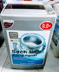 Máy giặt Sanyo 9 kg đời mới.