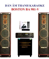 Dàn âm thanh karaoke gia đình BOSTON BA 981V âm thanh cực hay