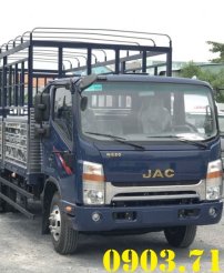 Bán xe tải Jac 6T5cao cấp Jac N650 Plus thùng mui bạt giá ưu đãi 
