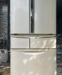 Tủ lạnh nội địa PANASONIC NR-F434T 426l  econavi, màu CHAMPAGNE, làm đá rơi tự động, tiết kiệm điện 