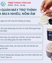 Bảo quản máy trợ thính mùa nồm ẩm