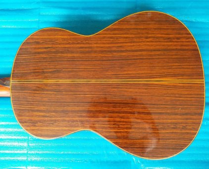 Matsouka M 50 clasical guitar tem xanh chứ ký sản xuất tại Nhật.-5