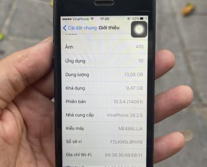 iphone 5 Quốc Tế Mầu Đen -3