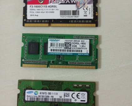 RAM LAPTOP DDR3L  8GB, 4GB - BUS 1600 (PC3 1600) Zin Tháo Máy Chính Hãng-2
