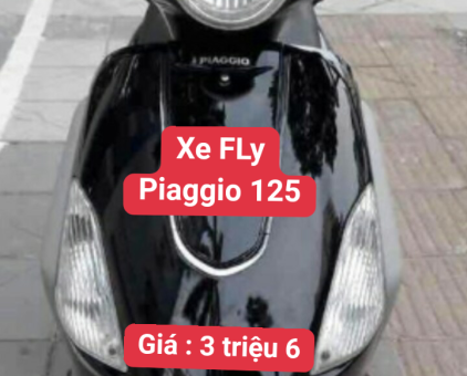 XE PIAGIGO HIỆU FLY 125 NHẬP  ITALIA 2008  BSTP. HCM GIÁ 3 TRIỆU 600 