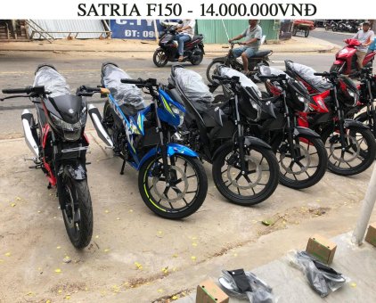 Chuyên thanh lý dòng xe satria 150cc nhập khẩu-1